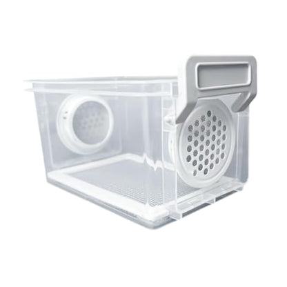 Mealworm Breeding Box, Reptile Feeder, Sturdy and Reusable Cage, Mealworm Breeding Container, Style B - color: style B