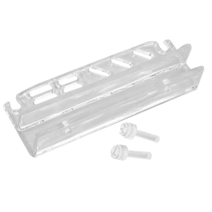 Generic Acrylic Fish Tank Tweezers Scissors -Mounted Storage Organizer for Aquarium Cleaning Tools and Break-Resistant Maintenance Holder Multiple Tool Slots
