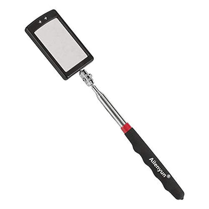 Telescoping Lighted Inspection Mirror，Telescoping LED Lighted Flexible Inspection Mirror 360 Swivel for Extra Viewing - style: Model-1
