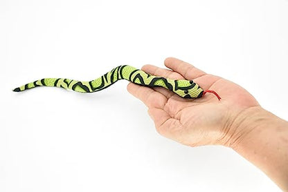 Snake, Reptiles, Green, Hand Made, Thailand Sand Creatures, Paper Weight, Bean Bag, Cornhole 12" TH20 BB68