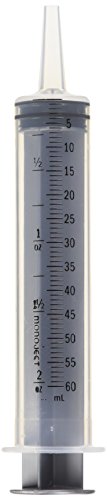 Lixit Hand Feeding Syringes for Puppies, Kittens, Rabbits and Other Baby Animals (60ML Pack of 1) - size: 60 mL Pack of 1