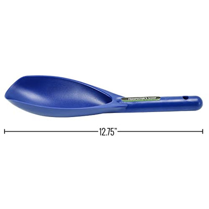 ASR Outdoor 12.5 Inch Prospecting Large Sand Scoop Plastic Trowel for Metal Detector Gold Panning, Blue - color: Blue
