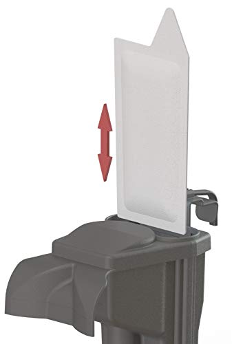 Koller Products Internal Power Filter 4 Gallon-10 Gallon Fish Tanks, 45GPH Flow Rate, Ideal for Tropical Fish
