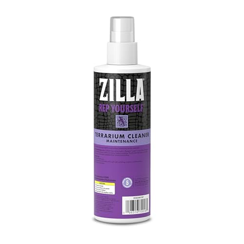 Zilla Terrarium Cleaner, For Glass, Acrylic, Hard Surfaces and More, Anti-Static Dust Control