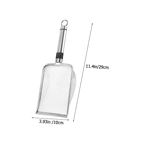 Pet Reptile Litter Scoop Reptile Shovel Filtered Design for Easy Waste Cleanup for