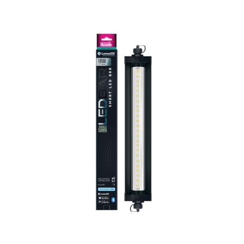 Arcadia LumenIZE Jungle Dawn LED Bar 12" Long 18 Watts High Lumen Output – Smart LED Light Bars for Indoor Reptiles Terrariums, Plants and Bioactive Setups, Long Lasting Easy to Use Natural Lighting