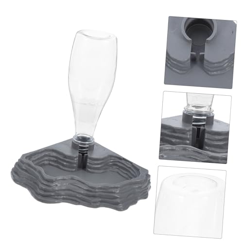 Unique Design Reptile Drinking Fountain Pet Supplies for Tortoises Lizards Auto Water Feeder Reptile Tank Accessory