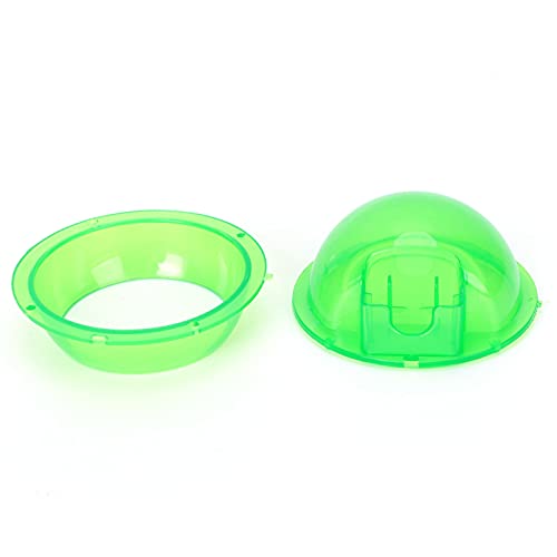 Pssopp Suction Cup Reptile Feeder with Easy Release Knob and Escape Proof Design for Geckos Snakes Lizards Spiders Live Fodder Container Feeder Dish