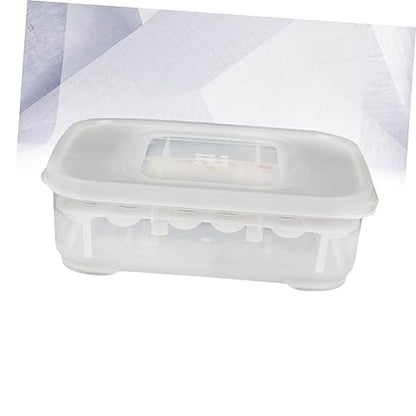FOMIYES Reptile Egg Incubator Thermometer Snake Lizard Box Egg Capacity Heat Light Easy to Clean Random Color