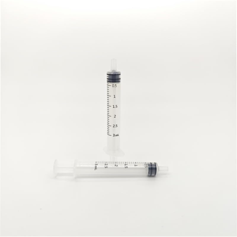 BH Supplies Luer Slip Tip Syringes (No Needle) - Non Sterile, Bulk Packaging (3ML-500) - size: 3ML-500