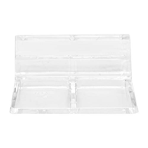 TOPINCN 20Pcs Aquarium Glass Cover Clip Acrylic Holder Support Clamp Accessory Acrylic Aquarium Cover Clip Aquarium Lid Clips Universal Lid Clips for Aquarium Fish (8mm) - size: 8mm