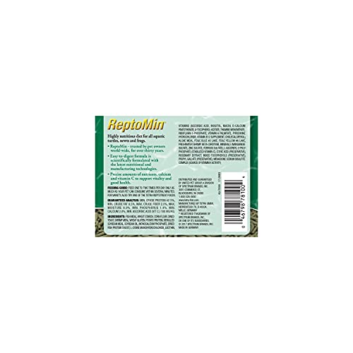 Tetra ReptoMin Floating Food Sticks, Food for Aquatic Turtles, Newts and Frogs, 3.17 oz (Pack of 2) - size: 3.17 Ounce (Pack of 2)