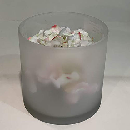 WGV Cylinder Vase, Width 6", Height 6", Frosted Glass Container Terrarium Candle Holder for Wedding Centerpiece, Party Event, Home Office Decor, 1 Piece - size: 6"x6"H FR