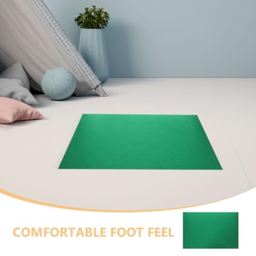 balacoo Reptile Carpet Bedding Mats Waterproof and Moisture Proof 2pcs, Green Cloth Tank Liners Snake and Small Pets for Reptile Terrarium and Pet Room Flooring