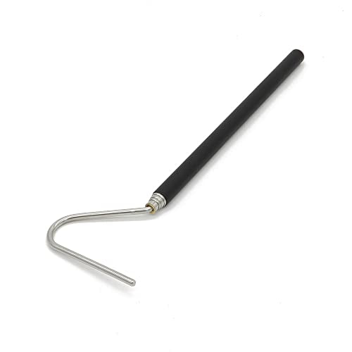 JIHAQUA Stainless Steel Extensible Snake Hook 39 inch 2pcs | Retractable, Reptile Hook, Pick-up Handling Tool - size: 39 inch 2 Pcs