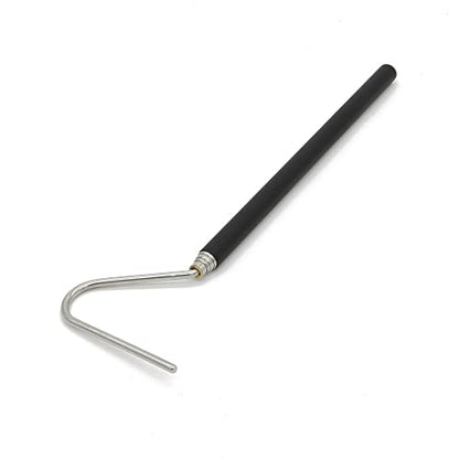 JIHAQUA Stainless Steel Extensible Snake Hook 39 inch 2pcs | Retractable, Reptile Hook, Pick-up Handling Tool - size: 39 inch 2 Pcs