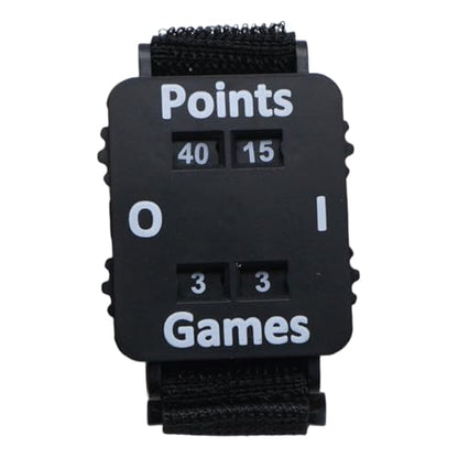 Score Counter Watch with Adjustable Wristband - Score Keeper Stroke Counter Bracelet for Cricket, Tennis, Padel & Ping Pong Sport Accessories