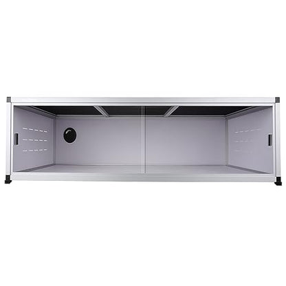 Versatile PVC Reptile Cabinet with Acrylic/PVC Door Options - Large Reptile Terrarium 48 * 24 * 12 inch Ideal for Snake Cage or Multi-Functional Enclosure (12-Inches Height)