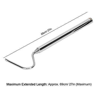 TITA-DONG Snake Catcher, Heavy Duty Snake Tongs Reptile Grabber Catcher Tool, Long Handle Reptile Wide Jaw Tongs Reptile Catching Equipment for Catching Handling Grabber Separate Small Pet Snake
