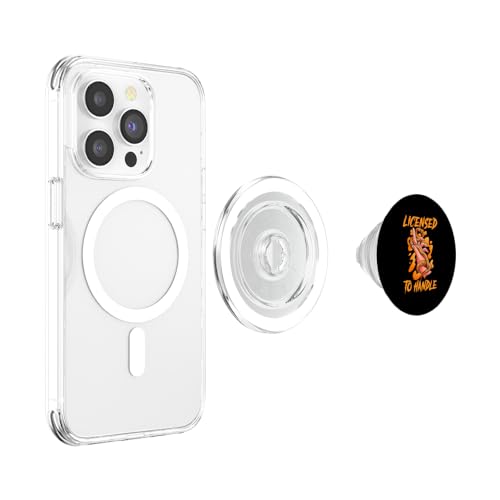 Snake Handling Gloves Reptile Herpetology Snake Handler PopSockets MagSafe PopGrip for iPhone - style: MagSafe