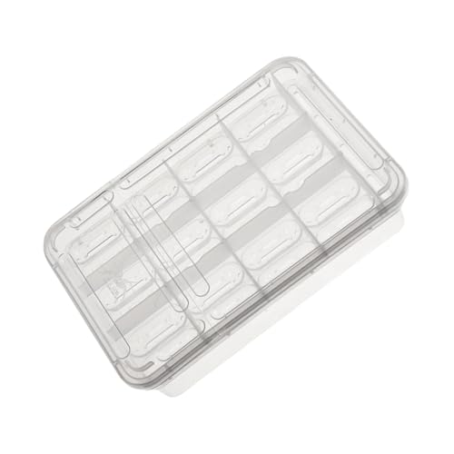 BESPORTBLE Compartments Hatching Box Incubator for Snakes Turtles Geckos and Lizards Easy Observation Breeding Isolation Container for Reptiles