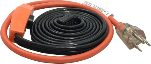 Frost King HC6A Automatic Electric Heat Kit Heating Cables, 6 Feet, Black (Pack of 5) - size: 6-Feet (Pack of 5)