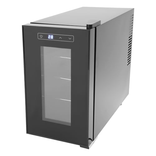 23L Black Reptile Incubator, Cabinet Incubator with Cooling & Heating, 50-104°F Digital Touch Control, Portable Reptile Scientific Lab Incubator for Turtle, Snake, Chicken Eggs