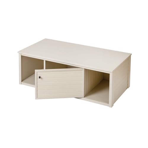 New Age Pet ECOFLEX Two Large Reptile Enclosures with Matching Stacker and Low Cabinet Stand Set in Maple - color: Maple