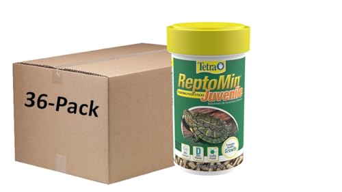 Tetra ReptoMin Baby Floating Food Sticks 0.92 Ounce, For Small Aquatic Turtles, Newts And Frogs (Pack of 36) - size: 0.03 Ounce (Pack of 36)