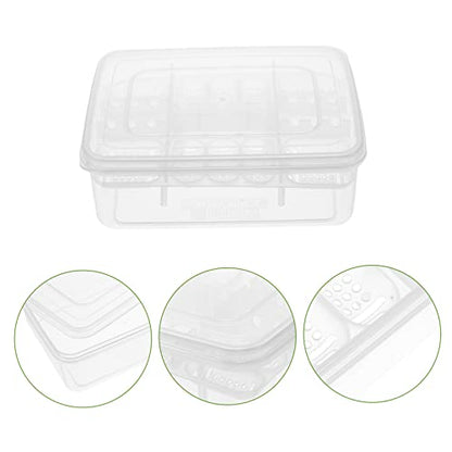 POPETPOP 2pcs Reptile Egg Incubator Reptile Breeding Box Thermometer Reusable and Easy Clean for Chicken Eggs