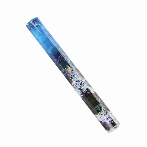 TOPINCN PVC Aquarium Background Static Cling, Underwater Coral Reef Backdrop for Fish Tank, Self-Adhesive Waterproof Decor Poster, 36x16 Inches - size: 91*41cm