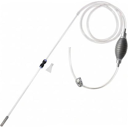 AREPK Aquarium Siphon Vacuum and Water Changer Kit for Small Fish Tanks | L-Shaped Tube Reaches Hard-to-Clean Corners; Ideal for Water Changing and Gravel Cleaning in Betta, Shrimp and Nano Tanks