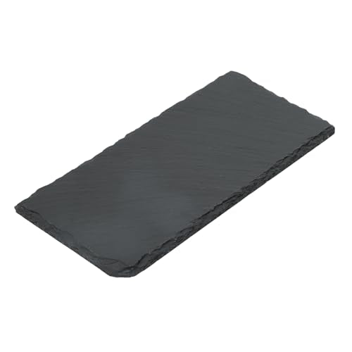Reptiles Slate Rocks, Basking Surface Reptile Basking Platform, Enhances Climbing Activity, 9.84"x4.72", Black Gray - size: 9.84"x4.72"
