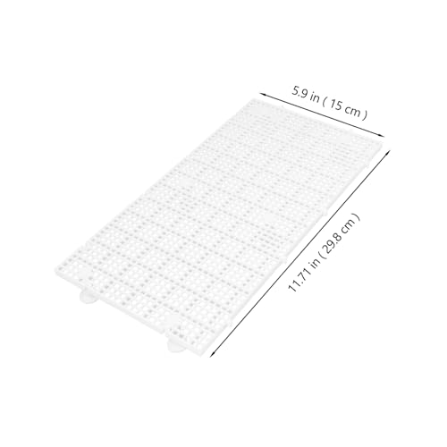 TOYANDONA 1set Aquarium Divider Boards Fish Tank Isolation Panels Support Easy Installation Fish Separation Prevents Debris Filtration System for Tortoise and Reptile Basking