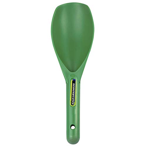 SE Green Prospector's Scoop - 12.5" Heavy-Duty Plastic Tool for Metal Detecting, Gold Panning, Treasure Hunting, and Gardening - color: Green