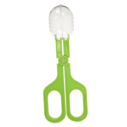 Outdoor Catcher Clamp Multi-Functional Tool for and Reptile Poop Cleaning for Terrarium Maintenance and Feeding Safe Design