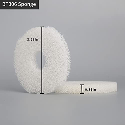 Aquarium Bio-Sponge Filter Sponge (BT306 Replacement Sponge) - 3 PCS - size: BT306 Sponge