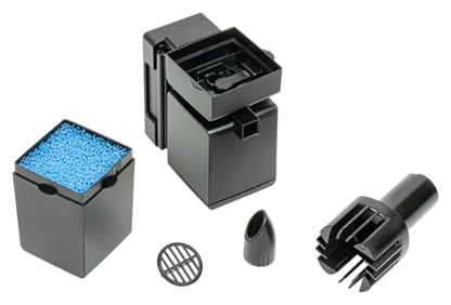 Sicce Shark MINI Aquarium Surface Skimmer 350 Plus up to 90 Gallon Aquariums | 90 GPH Flow Rate Efficient Debris Oil Film Removal Freshwater & Saltwater