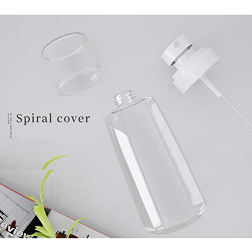 Refillable Cosmetic Spray Bottles for Fine Mist Plastic Empty Clear Refillable Travel Container Essences Rose Water Mister (3.4 Ounce,100ml) - color: 100ml/3.4oz