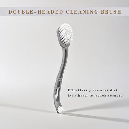 5-Piece Bird Cage Cleaning Brush Tool Set, Bird Cage Cleaner, Pet Cage Cleaning Kit, Suitable for Bird Cages, Rabbit Cages, Hamster Cages, Parrot Cages, and Other Small Pet Cage Accessories