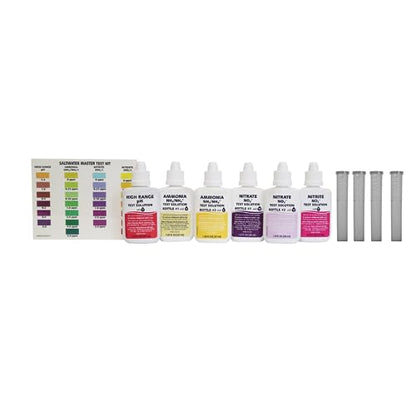 API SALTWATER MASTER TEST KIT 550-Test Saltwater Aquarium Water Test Kit - style: Saltwater
