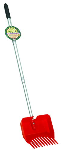 Pet Lodge® Pet Poop Scooper | Tough & Durable Basket | Special Angles Lines for Easy Scoop | Dog Poop Scoop | Extending Handle