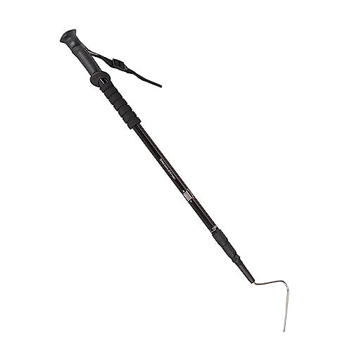 ANGGREK Snake Hook, Reptile Catcher Prevent Slip Aluminum Alloy Pole Adjustable Portable with Handle for Snake