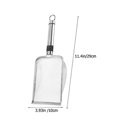POPETPOP Pet Reptile Litter Scoop Cleaning Shovel for Indoor Terrariums Fine Mesh Design for Easy Waste Removal for Turtles Lizards Snakes and More