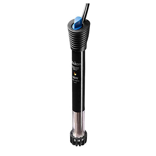 Aqueon Submersible Aquarium Heater, 50 Watts, Up to 20 Gallons - size: 50 Watts, Up to 20 Gallons