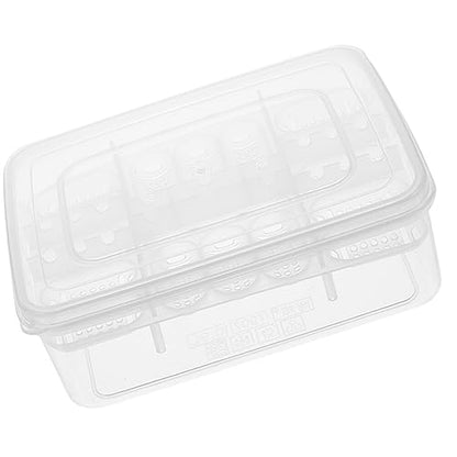 Professional Reptile Egg Incubation Tray 16-Compartment Hatchery Box for Snakes Lizards Turtles - color: without thermometer