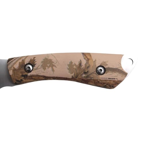 Snake Eye Tactical Fixed Blade Knife, All in One Skinning Knife with Gut-Hook, for Hunters and Outdoors Enthusiasts (Brown) - color: Brown