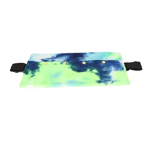Travel Sling for Lizards, Soft Adjustable Strap, Reptile Sling Carrier, Ample Space for Traveling (Blue Green) - color: Blue Green