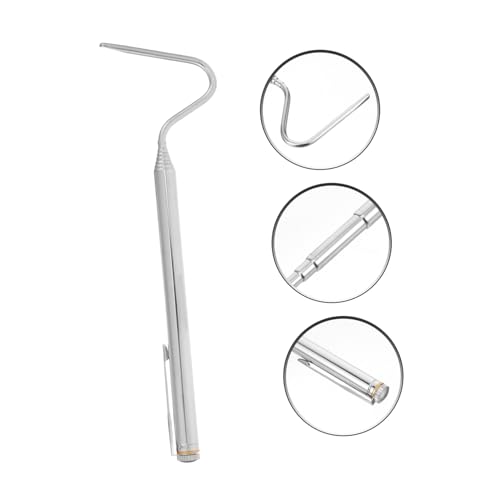 Totority Retractable Reptile Hook Snake Catching Tool for Safe Handling of Snakes and Reptiles Telescopic Design for and Use