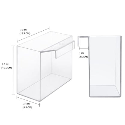 IOAOI Drip Acclimation Container for Fish & Corals – Hanging Acclimation Box for Saltwater & Freshwater Aquariums, Large - size: Large